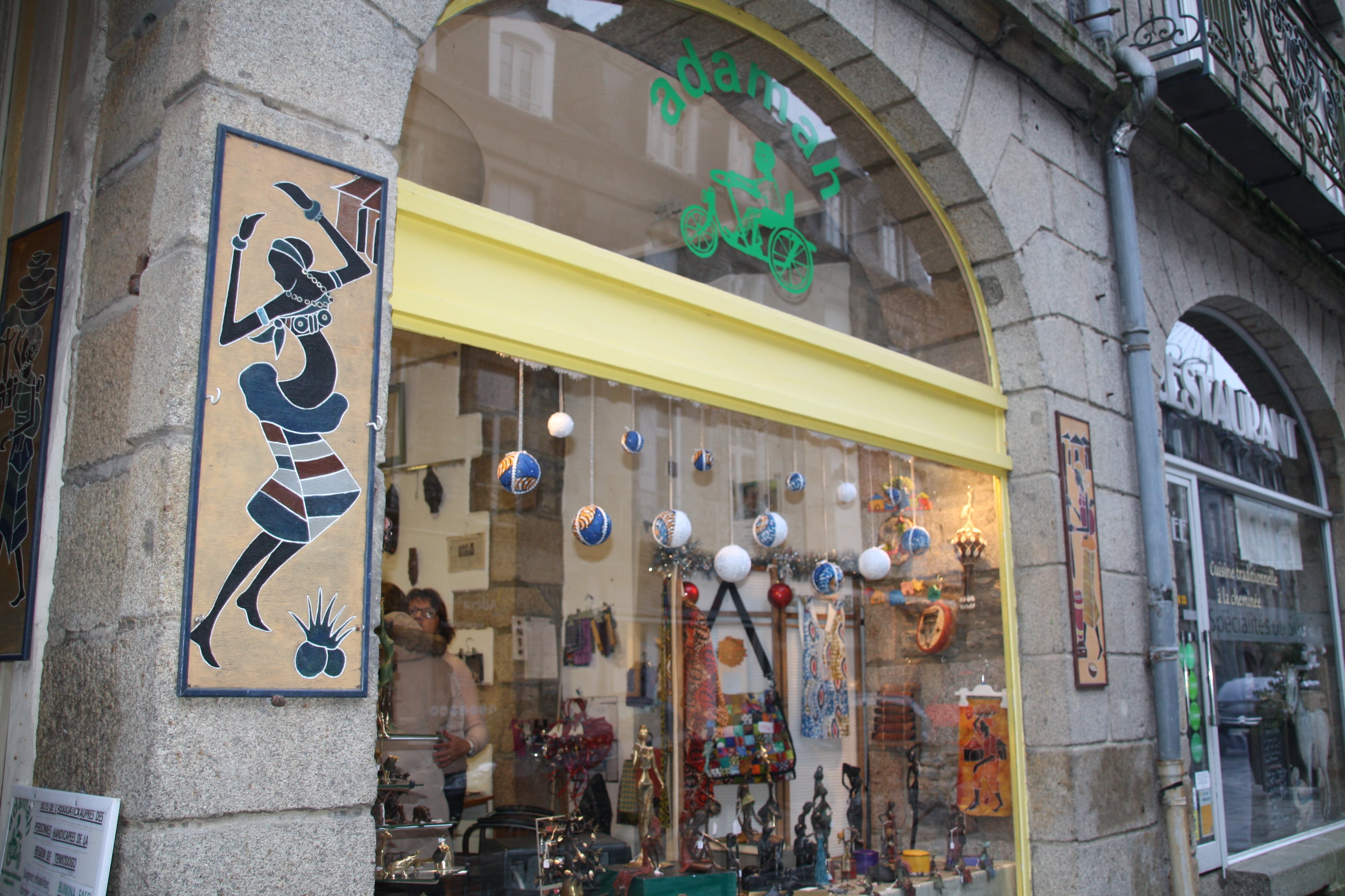 Objets du magasin de Fougères