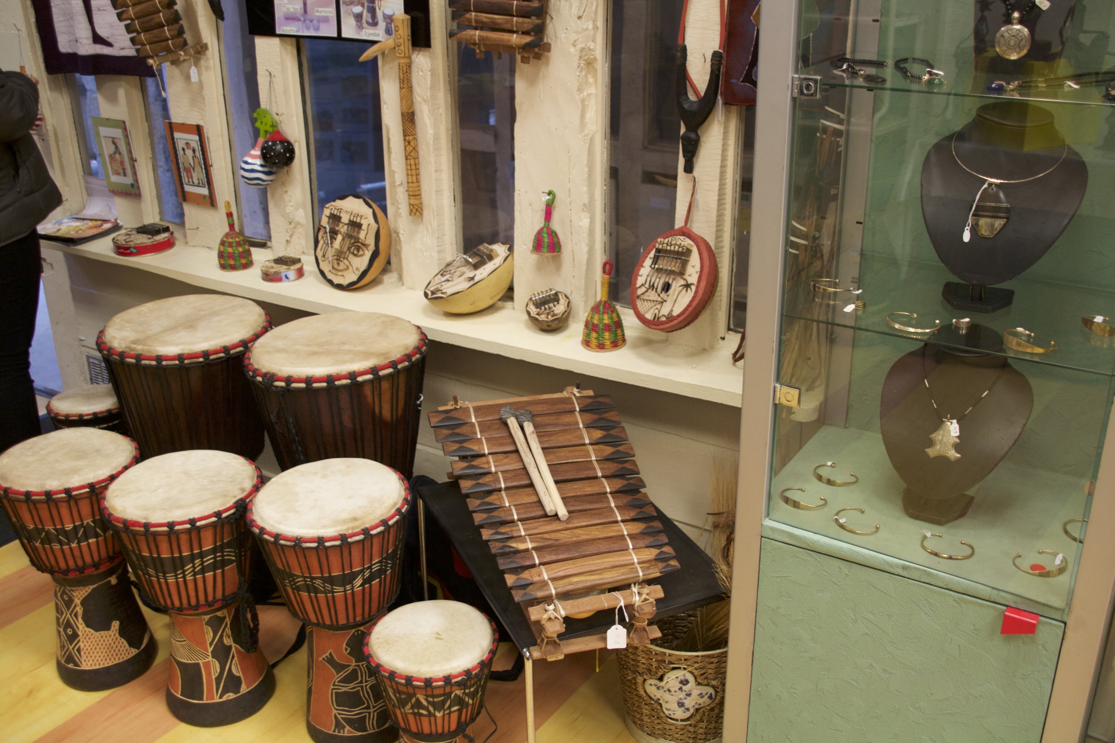 Objets du magasin de Fougères
